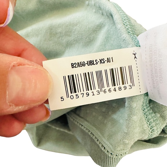 Gymshark VITAL SEAMLESS 2.0 2-IN-1 SHORTS COLOR: Pearl Blue Marl Size XS - Picture 11 of 12